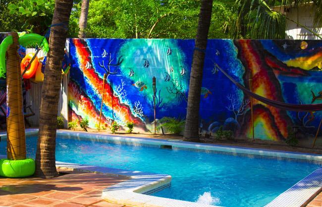 Hotel Los Cobanos Village Lodge Bagian luar foto